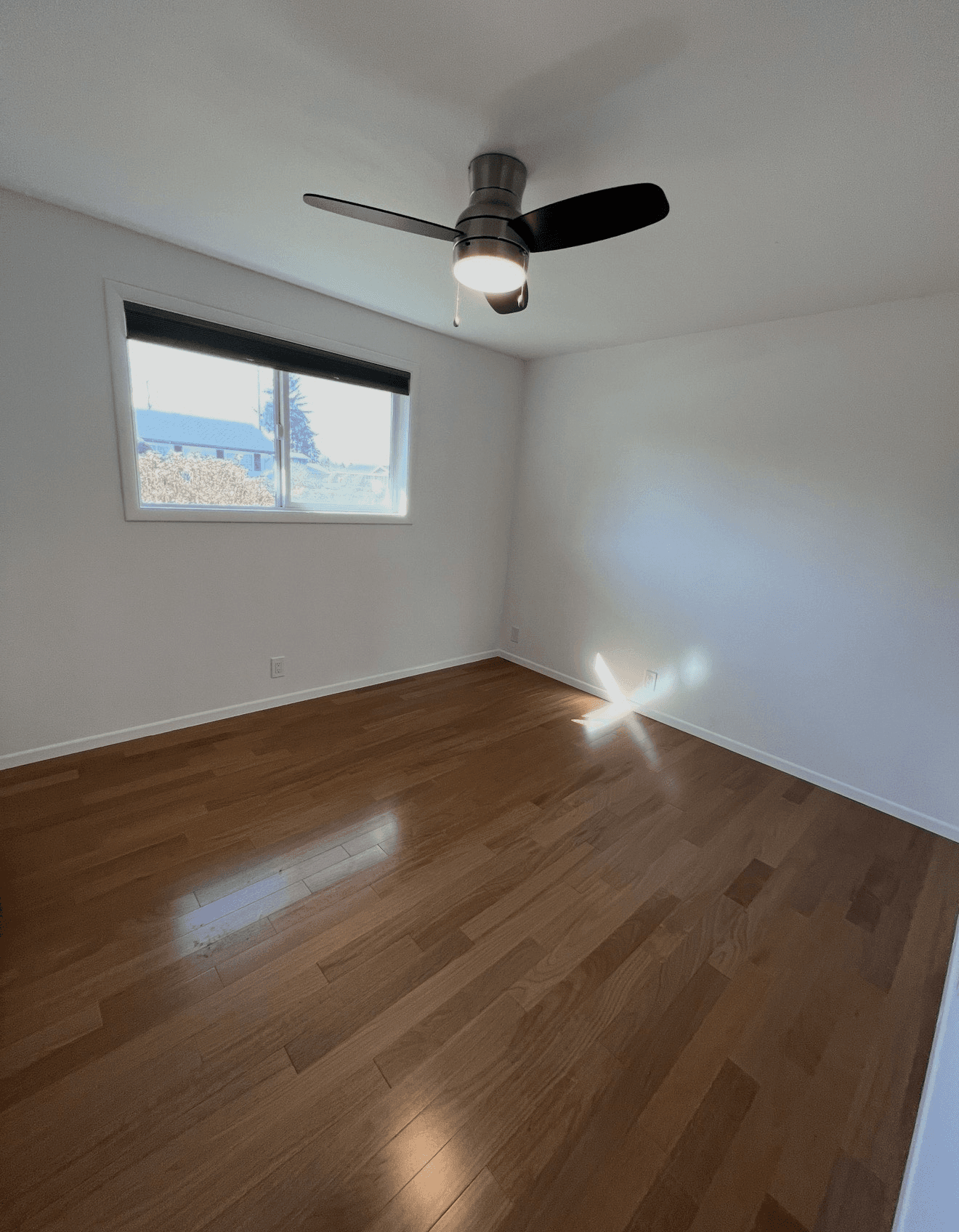 Hardwood plank detail close-up