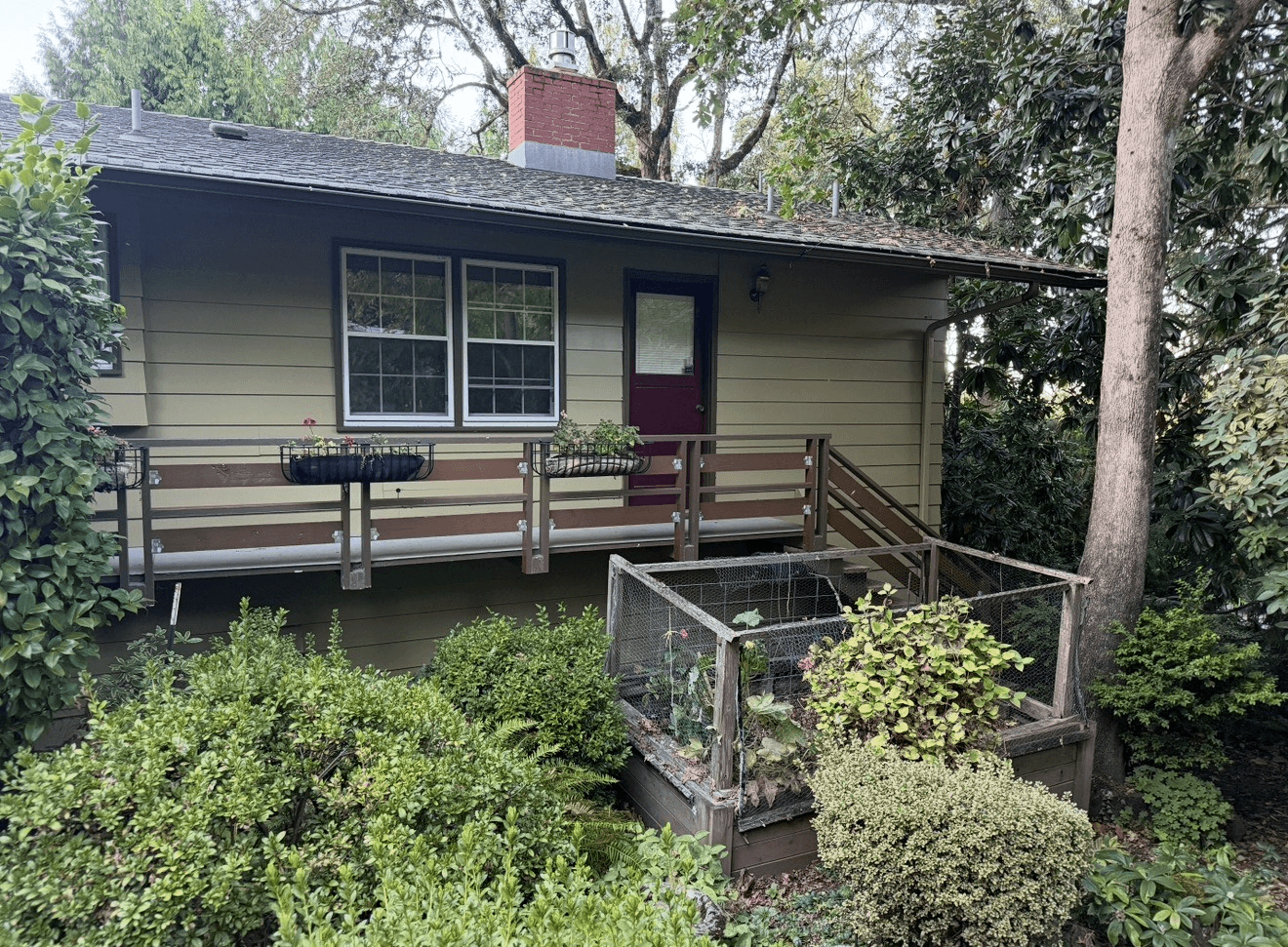 Deck railing stabilization repair