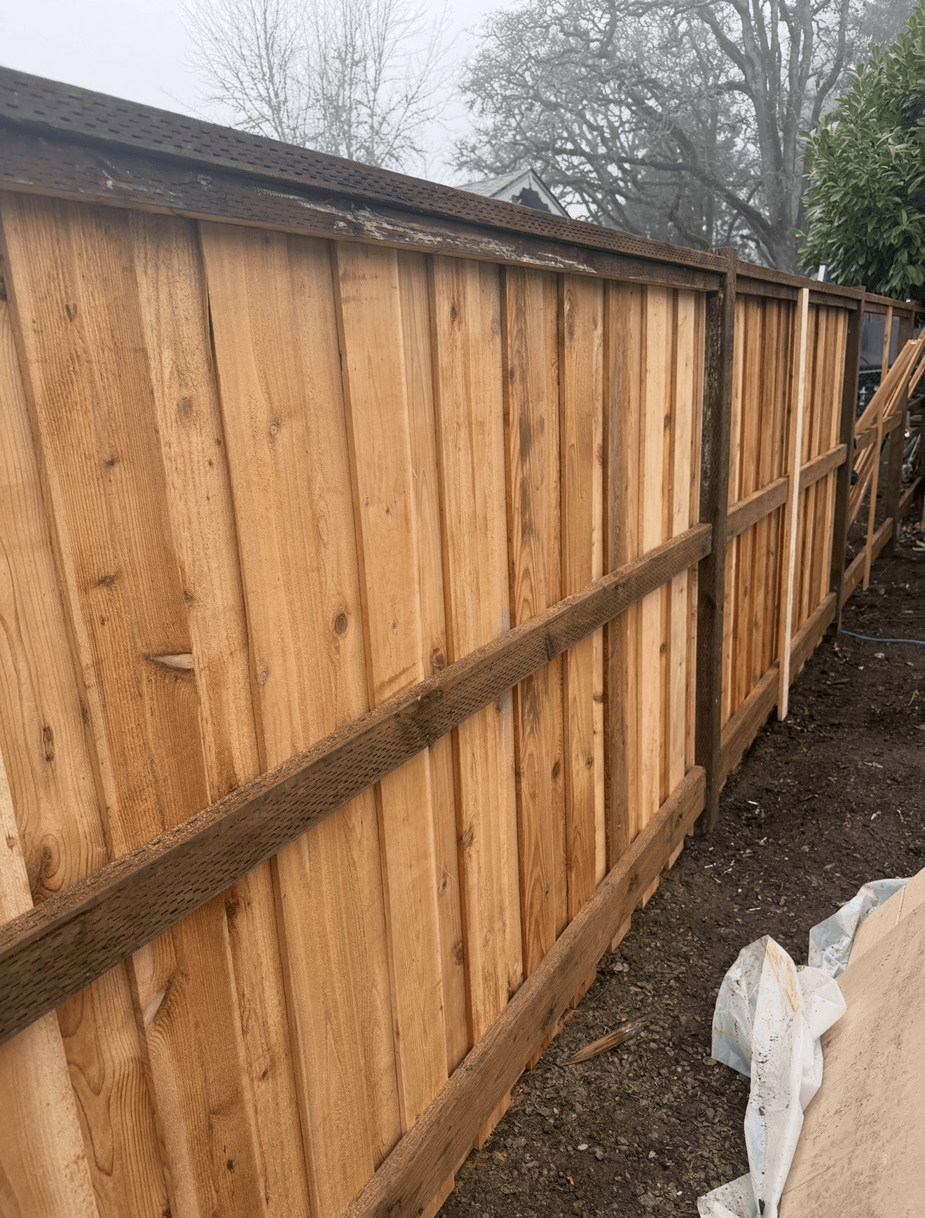 Deck railing stabilization repair