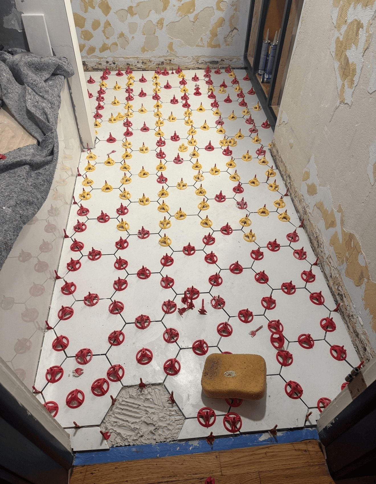 Tile edges and trim finish